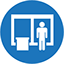 EventPro exhibitor and booth management icon for trade shows and expos